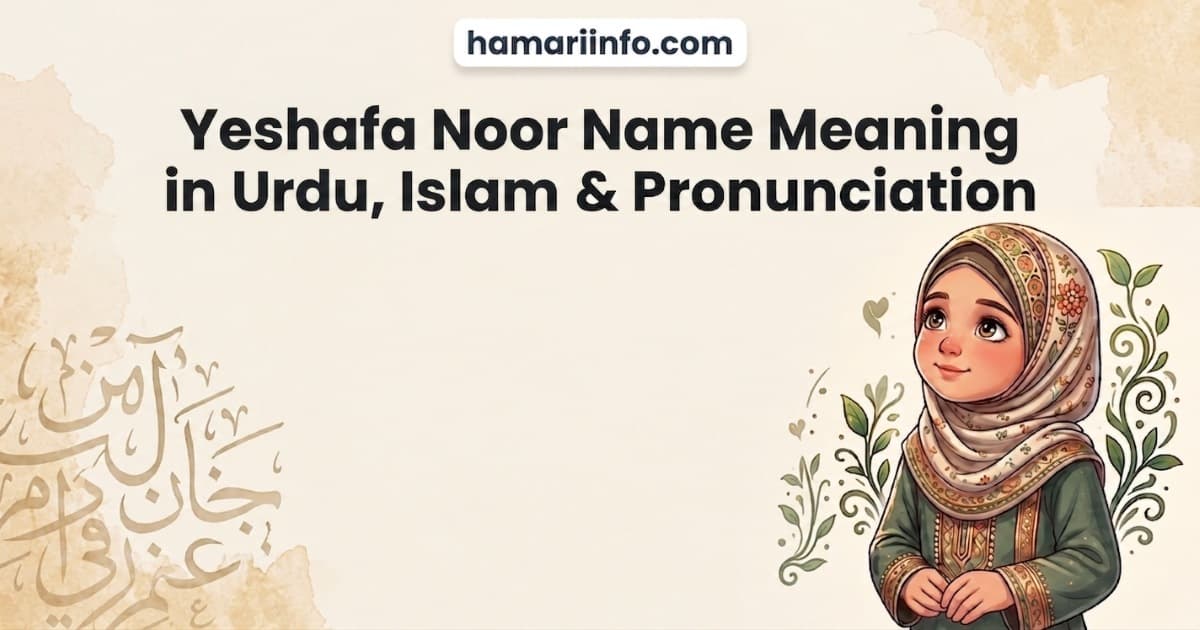 Yeshafa name